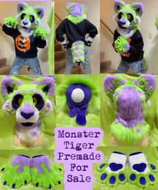 Monster Tiger Premade (mini partial)- Feb 2023 Monster Tiger Premade (mini partial)- Feb 2023
