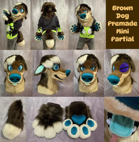 Brown Dog Premade (mini partial)- Jan 2024 Brown Dog Premade (mini partial)- Jan 2024
